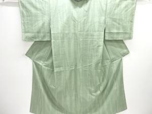 竹模様織出し本場結城紬80亀甲着物（石下）